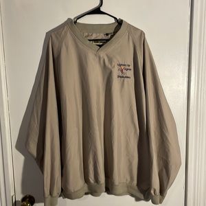2XL beige windbreaker (Golf/outdoors)